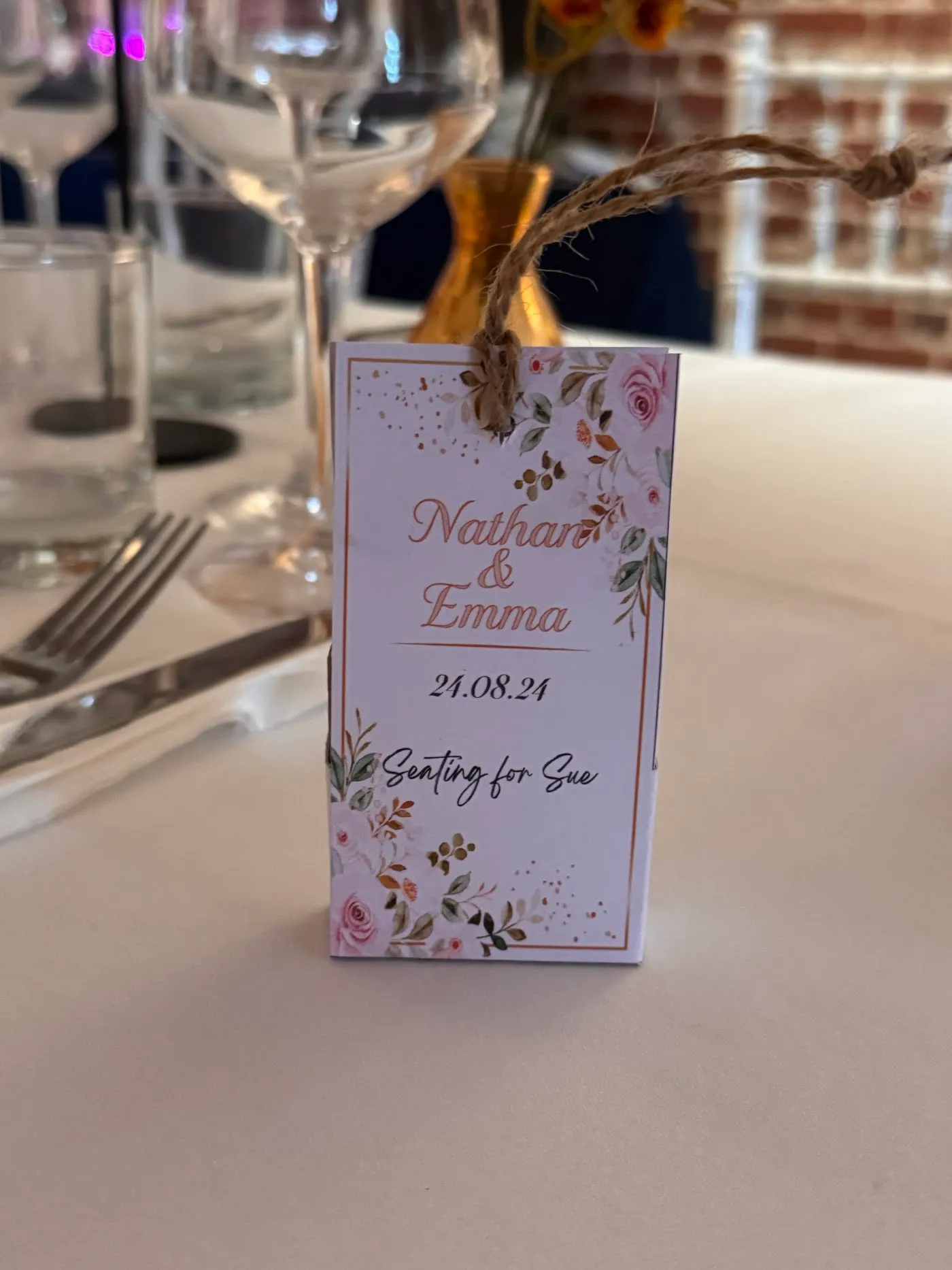 Personalised favour box